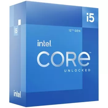 Процессор Intel Core i5-12600KF Alder Lake, 10C/16T, 3700MHz 20Mb TDP-125 Вт/150 Вт LGA1700 BOX (без кулера) (BX8071512600KF)