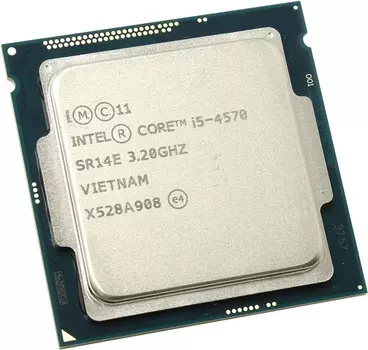 Процессор Intel Core i5-4570 Haswell (2013), 4C/4T, 3200MHz 6Mb TDP-84 Вт Socket1150 tray (OEM) (CM8064601464707SR14E)