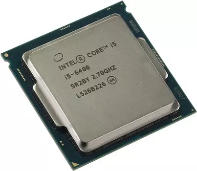 Процессор Intel Core i5-6400 Skylake (2015), 4C/4T, 2700MHz 6Mb TDP-65 Вт Socket1151 tray (OEM) (CM8066201920506SR2L7)