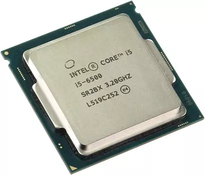 Процессор Intel Core i5-6500 Skylake (2015), 4C/4T, 3200MHz 6Mb TDP-65 Вт Socket1151 tray (OEM) (CM8066201920404SR2L6)