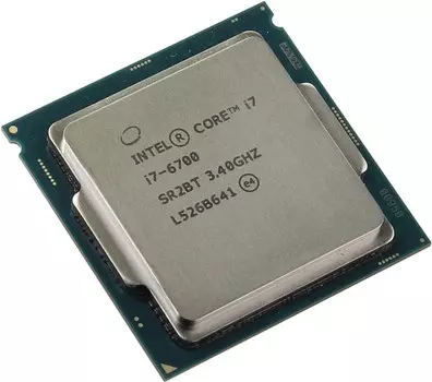Процессор Intel Core i7-6700 Skylake (2015), 4C/8T, 3400MHz 8Mb TDP-65 Вт Socket1151 tray (OEM) (CM8066201920103)