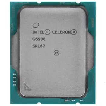 Процессор Intel Celeron-G6900 Alder Lake, 2C/2T, 3400MHz 4Mb TDP-46 Вт LGA1700 tray (OEM) (CM8071504651805S)