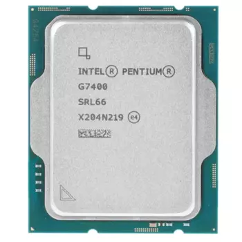 Процессор Intel Pentium Gold-G7400 Alder Lake-S, 2C/4T, 3700MHz 6Mb TDP-46 Вт LGA1700 tray (OEM) (CM8071504651605)