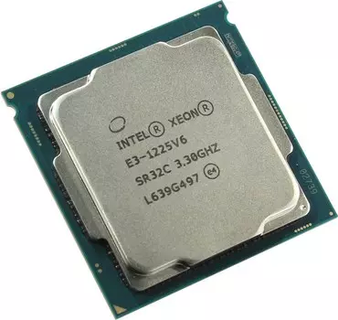 Процессор Intel Xeon E3-1225v6, 3.3GHz, 4C/4T, 8Mb, TDP-73Вт, LGA1151, tray (CM8067702871024SR32C)