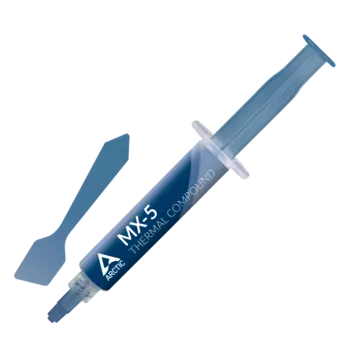 Термопаста Arctic Cooling MX-5, шприц, лопатка, 8 г, голубой (ACTCP00048A)