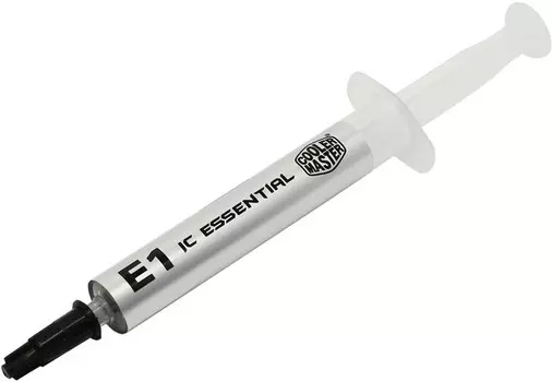 Термопаста COOLERMASTER IC Essential E1, 4.5 Вт/м·К, шприц, 3.75 г, белый (RG-ICE1-TG15-R1)