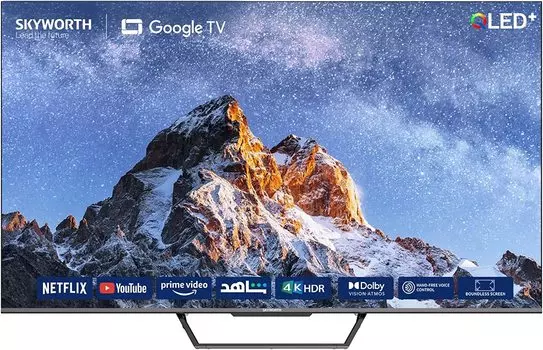Телевизор 55" Skyworth 55SUE9500, 3840x2160, HDMIx3, USBx2, WiFi, Smart TV, черный (55SUE9500)