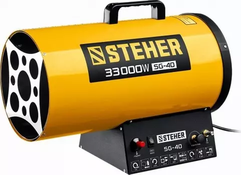 Тепловая пушка газовая 65 Вт, 720 м/час, 220/230 В, STEHER SG-40 (SG-40)