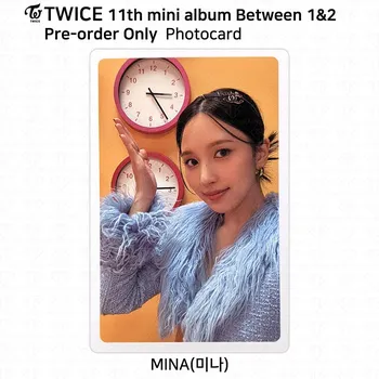 TWICE 11-й мини-альбом между 1 и 2 Мина, фотокарточка, открытка, наклейка Polaroid POB Photocard - POB #01