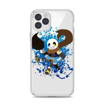 Силиконовый чехол Undertale Sans Anime для Apple IPhone 13 12 Mini 11 Pro XS MAX XR X 8 7 6 6S 5 Plus SE, чехол для телефона iPhone 13