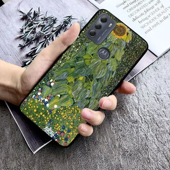 Чехол Art Gustav Klimt для Motorola Moto EDGE 20pro EDGE 20lite E6 E7, чехол G STYLUS GPLAY GPOWER G 5G PLUS G30 G100 Funda Coque MOTO E6