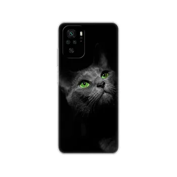 Для Xiaomi Redmi Note 10 10S чехол 4G 5G силиконовый мягкий чехол из ТПУ на Redmi Note 10 Pro Global чехол для телефона Note10 S бампер Etui Funda Redmi Note 10 4G