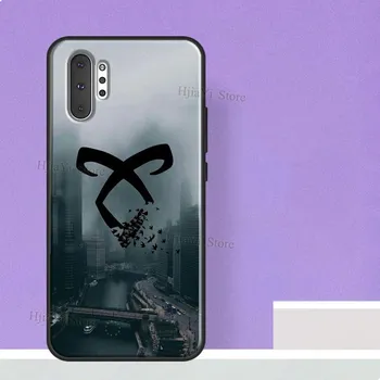 Чехол с логотипом «Сумеречные охотники», ангельская руна, для Samsung Galaxy S21 Ultra S20 FE Note 10 Plus S8 S9 S10 Note 20 S22 Ultra Fundas Galaxy S8
