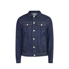 Куртка из плотного денима в стиле sprezzatura