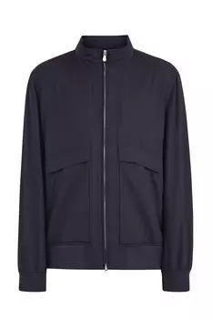 Куртка в стиле casual из шерстяной ткани Water Resist