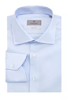 Однотонная рубашка Modern Fit из хлопка Impeccabile
