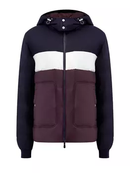 Куртка из шерсти и нейлона с отделкой colorblock