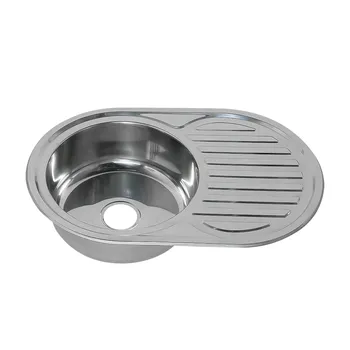 Мойка кухонная Melana 77x50 сталь полированная