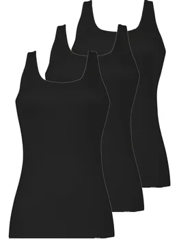 Майка Nina von C. 3er Pack Achselhemd, черный