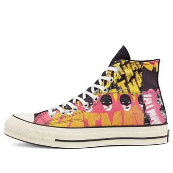 Кроссовки batman x chuck 70 high '80th anniversary - black' Converse, черный