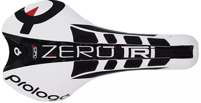Седло велосипедное Prologo, ZERO-TRI PAS CPC, TIROX, черно-белый, AM'15, ZETRTN2WBC5-AM