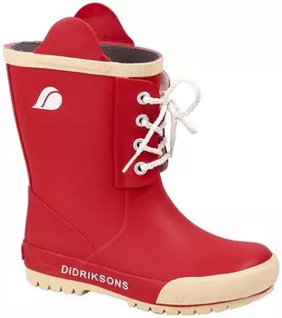 Сапоги резиновые детские Didriksons SPLASHMAN KIDS BOOTS, карминно- красный, 502480