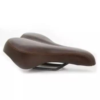 Седло комфортное Vinca Sport Vintage, 258*190мм, коричневое, VS 8291 Royal Man brown