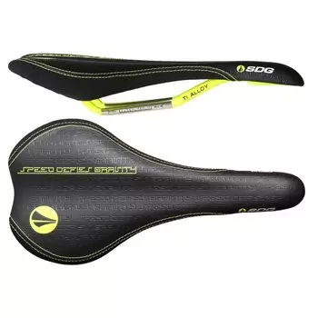 Седло SDG Circuit MTN Ti-Alloy, 280х135мм, черно-желтый, 08051DS