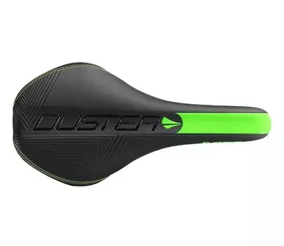 Седло SDG Duster P MTN Ti-Alloy, 285х137мм, черно-зеленый, 08011DS