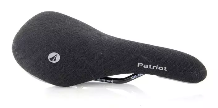 Седло SDG Patriot RL Cr-mo, 247 мм х 129 мм, черно-серый, 00954DS