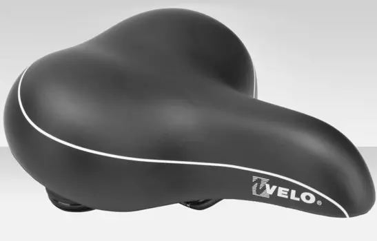 Седло STELS VL-8111E Velo, широкое, 270x206 мм, черный, ST (470122)