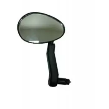 Зеркало велосипедное TRIX, плоское, левое, 110х80 мм, на руль 15-22 мм, DX-222L