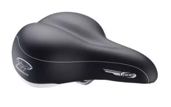 Седло велосипедное BBB BaseComfort, 200 мм x 250 мм, черное, BSD-83