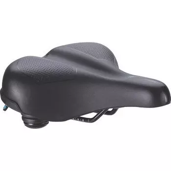Седло велосипедное BBB ComfortPlus XL, комфортное, 230 x 270mm, черное, BSD-105
