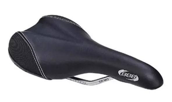Седло велосипедное BBB CompSeat, черное, универсальное, BSD-03