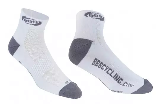 Носки велосипедные BBB TechnoFeet, белые, EUR:47-49, BSO-01