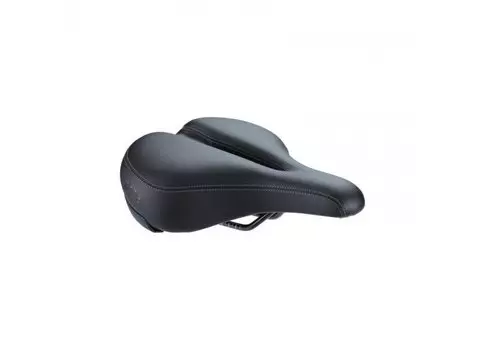 Седло велосипедное BBB SoftShape Relaxed Anatomic, 205x265 mm, Black, 2021, BSD-125