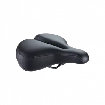 Седло велосипедное BBB SoftShape Upright Anatomic, 220x265 mm, Black, 2021, BSD-128