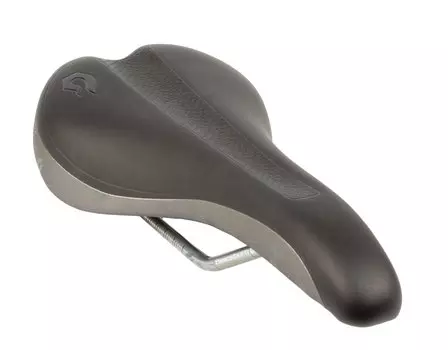 Седло велосипедное Blackburn Fire Trail, MTB, с эффектом памяти, черное, BB2027523