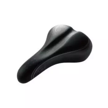 Седло велосипедное DDK 5633, фитнес, стальная рамка, черно-серое, DDK-5633_blk_gry