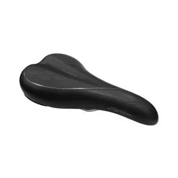 Седло велосипедное DDK D200N, фитнес, Cro-Mo рамка, черный, DDK-D200N_blk
