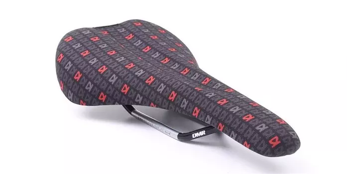 Седло велосипедное DMR 25th Saddle, 278 x 147 мм, Black/Red, DMR-JS-25-KR