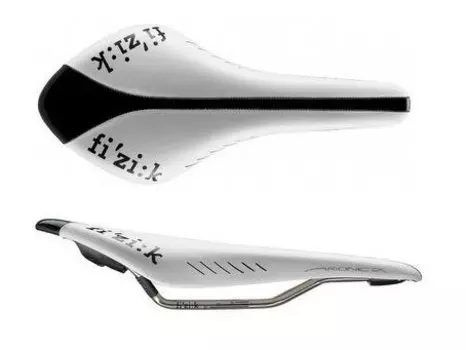 Седло велосипедное Fizik ARIONE CX MICROTEX BLACK WHITE, 7034SXSA89714