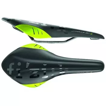 Седло велосипедное Fizik ARIONE VERSUS BLACK YELLOW FLUO, 7056SXSA69D57
