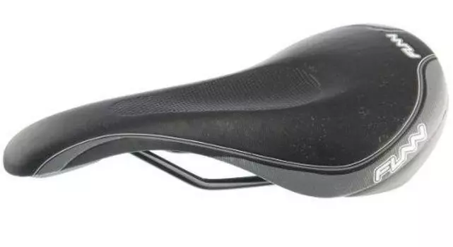 Седло велосипедное Funn Throne II, рельсы Cr-Mo, Black, SD11TRBLKC