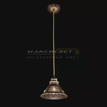 Светильник подвесной Максисвет 2-4568-1-CF+GL E27