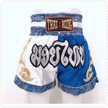 Шорты для бокса по тайскому боксу, Муай Тай, атласные 7 для тренировок по боевым искусствам, ММА m