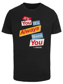 Футболка F4Nt4Stic SEX EDUCATION IT ALWAYS BEEN YOU, черный