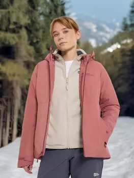Куртка утепленная женская Jack Wolfskin Wisper, Красный