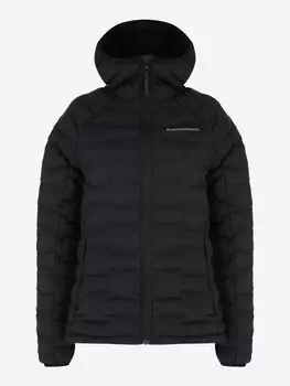 Куртка утепленная женская Peak Performance Argon Light Hood, Черный